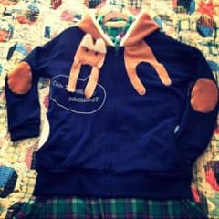 スカラー  可愛すぎる♡キツネ パーカーのサムネイル