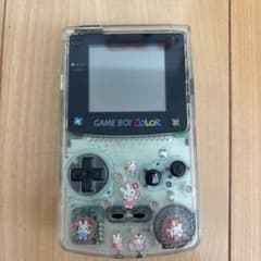 Nintendo GAME BOY COLOR クリア 本体＋遊戯王4のサムネイル