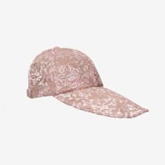 ZARA x John Galliano フラワーレースキャップ ピンク