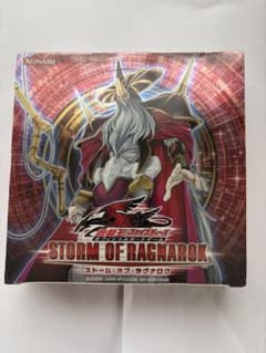 遊戯王OCG STORM OF RAGNAROK 未開封　BOX 遊戯王 5D's STORM OF RAGNAROK アジア版 未開封BOX - メルカリ