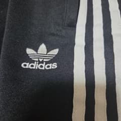 adidas トラックパンツ ジャージ ブラック 3ラインのサムネイル
