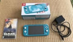 NintendoSwitchLiteターコイズ　ゼルダの伝説ブレスオブザワイルドのサムネイル