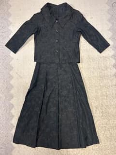 GIANNI lo GIUDICE ブラック スカートセットアップ サイズ40のサムネイル
