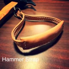 レザーハンマーストラップ　ハンドメイド　スノーピークのサムネイル