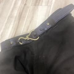 トリーレザー　ブラウン　フックベルト