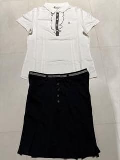 LANVIN SPORT Women's Golf Wear Set (Top and Bottom) Size 38