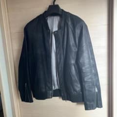 shama シャマ　レザージャケット　ナノユニバース