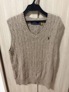 お値下げ中！！Polo Ralph Lauren ケーブルニット ベストのサムネイル
