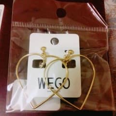 wego イヤリング ハート 金のサムネイル