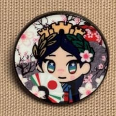 大阪関西万博2025 イタリア館 ピンバッジ イタリアちゃん - メルカリ