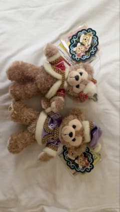 東京ディズニーシー ダッフィー シェリーメイ ぬいぐるみバッジのサムネイル
