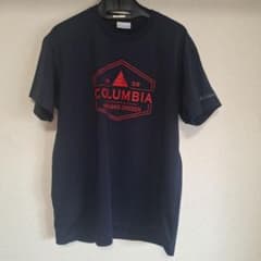 Columbia コロンビア Tシャツ 濃紺のサムネイル