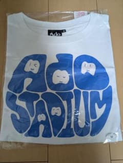 Ado STADIUM Tシャツ ホワイト Mサイズ　未使用・未開封のサムネイル