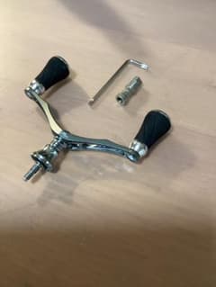 HEIGHTEN スピニングリール用 ダブルハンドル　95mm ゴメクサスノブのサムネイル