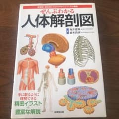 ぜんぶわかる人体解剖図 系統別・部位別にわかりやすくビジュアル解説のサムネイル