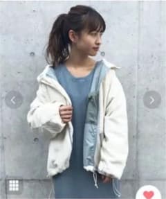 専用 カスタネ  ボアブルゾンのサムネイル