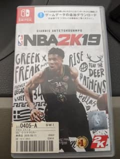 任天堂スイッチ　NBA2K19 Switchのサムネイル