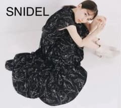 田中みな実さん着用　snidel スナイデル　ティアードプリーツワンピースのサムネイル