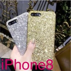 【新品】iPhone8 キラキララメ ケースのサムネイル