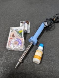 【全部新品】ハンダゴテセット フラックス 吸取線のサムネイル