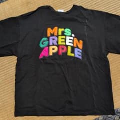 Mrs. GREEN APPLE Tシャツ ブラックのサムネイル