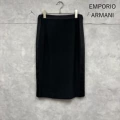 EMPORIO ARMANI 同色切り替えし スカート イタリア製 N2530 - メルカリ
