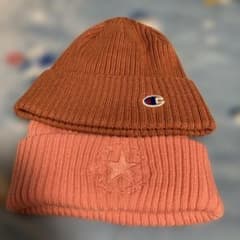 Champion & Converse ニット帽 2点セットのサムネイル