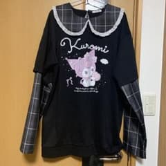アベイル サンリオコラボ クロミ 長袖 トップス チェック柄 襟付きのサムネイル