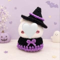 ちいかわ ぬいぐるみ用 魔女 着ぐるみ おすわりぬいぐるみ　ハロウィン　ぬい用のサムネイル