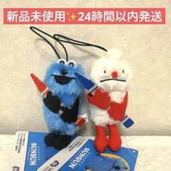 新品 パペットスンスン クレヨンマスコット ぬいぐるみ マスコット 2種セット