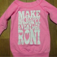 ☆RONI☆トレーナー               12月25日迄の出品です‼️のサムネイル