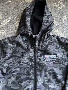 OUTDOOR PRODUCTS キッズ パーカー 150カモフラージュのサムネイル