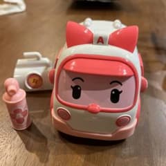ロボカーポリー　アンバー　変形のサムネイル