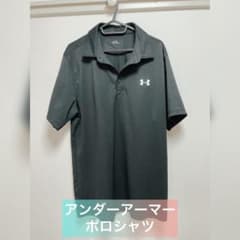 アンダーアーマー　ポロシャツ　ブラックのサムネイル