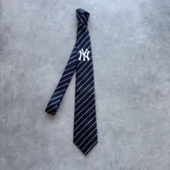 ネクタイ NY ロゴ Cityboy 赤 紺 チェック ヤンキース 海外 - メルカリ