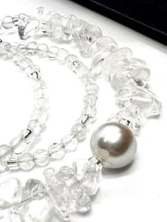 上質淡水パール k18 ネックレス 本真珠 staring silver925 | Shop at 