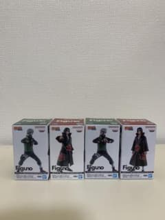 NARUTO Figuno カカシ イタチ フィギュア 4種セット - メルカリ