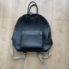 YOUNG&OLSEN 黒いレザーリュック・バックパック　　値下げしました‼️のサムネイル
