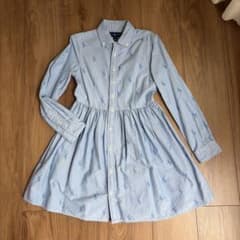 【美品】Polo Ralph Lauren 長袖ワンピース 120-130のサムネイル
