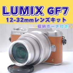 LUMIX GF7 ブラウン 12-32mmレンズ ミラーレス 収納ポーチ付き - メルカリ