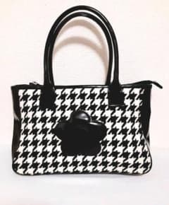 MARY QUANT　千鳥柄　バッグのサムネイル