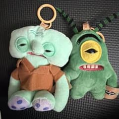 FUGGLER スポンジボブコラボ ぬいぐるみ マスコット 2体セットのサムネイル