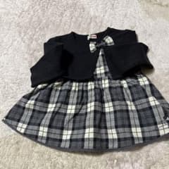 kp リボン付き長袖チェックのサムネイル
