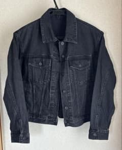 GU Black Denim Jacket