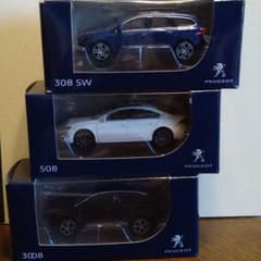 プジョー3008  508  308SW　ミニカーセットのサムネイル