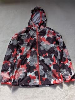 adidas 花柄 フード付きジャケット adidas 花柄ジャケット Lサイズ 土日特価 - メルカリ