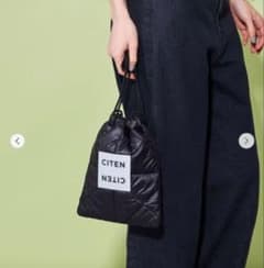 ＜CITEN＞パデッド キンチャク ショルダーバックのサムネイル