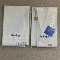【未使用品】半襦袢　裾除け　バチ衿襦袢　東スカート　Ｌサイズのサムネイル