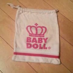 BABYDOLL巾着袋ピンクのサムネイル