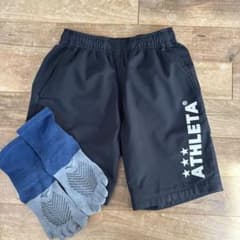 ATHLETA ハーフパンツ　5本指ソックスセット